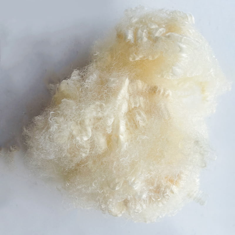 13DX120 мм ковровая пряжа из специального волокна светло-абрикосового цвета 13DX120 мм ковровая пряжа из специального волокна светло-абрикосового цвета